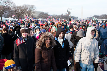 Image showing People at the Inauguration