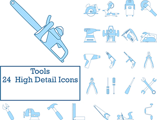 Image showing Tools Icon Set