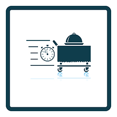 Image showing Fast Room Service Icon