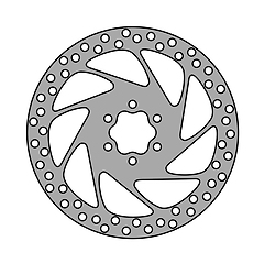 Image showing Bike Brake Disc Icon