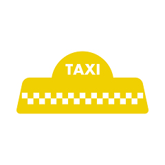 Image showing Taxi Roof Icon