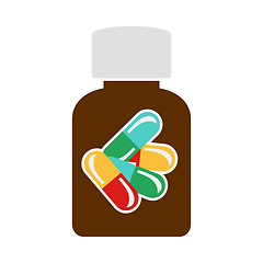 Image showing Pills Bottle Icon