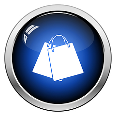 Image showing Two Shopping Bags Icon