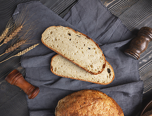 Image showing Sliced sourdough bread