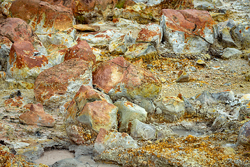 Image showing Geothermal activity fumaroles, Costa Rica