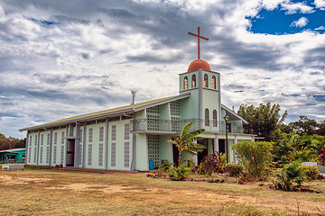 Image showing Church Parroquia San Juan Bautista, Carrillo, Guanacaste, Costa Rica