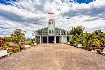 Image showing Church Parroquia San Juan Bautista, Carrillo, Guanacaste, Costa Rica