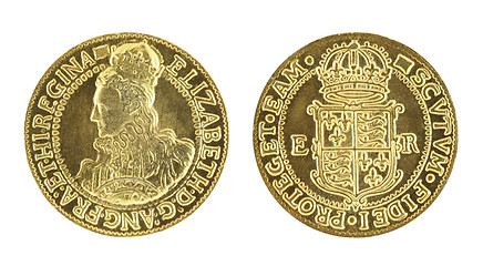 Image showing Elizabeth I Gold Sovereign