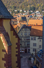 Image showing Wertheim aerial view