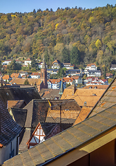 Image showing Wertheim aerial view