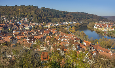 Image showing Wertheim aerial view