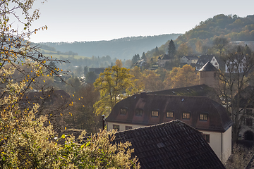 Image showing Wertheim aerial view