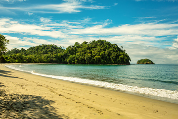 Image showing Playa in Manuel Antonio National Park, Costa Rica wildlife.