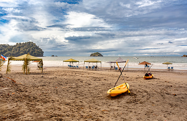 Image showing Playa in Quepos, Manuel Antonio National Park, Costa Rica wildlife.