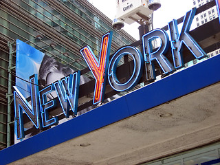 Image showing New York Sign