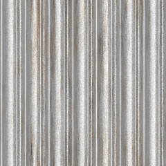 Image showing seamless corrugated metal