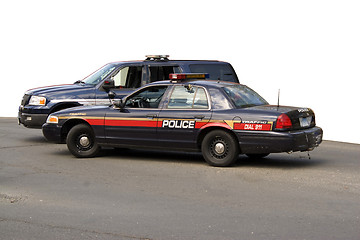 Image showing Police Vehicles
