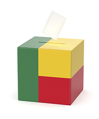 Image showing Concept image for elections in Benin