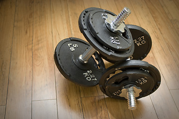 Image showing Free Weight Dumbells