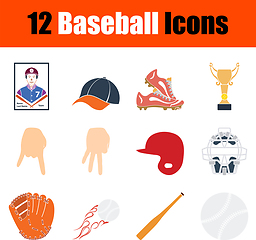 Image showing Baseball Icon Set