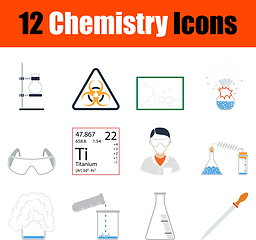 Image showing Chemistry Icon Set