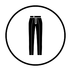 Image showing Business Trousers Icon