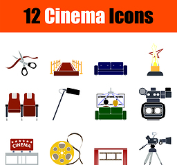 Image showing Cinema Icon Set