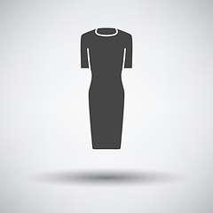 Image showing Business Woman Dress Icon