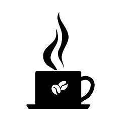 Image showing Smoking Cofee Cup Icon