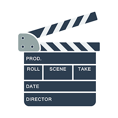 Image showing Clapperboard Icon
