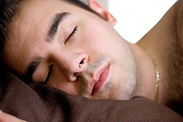 Image showing Sleeping Man