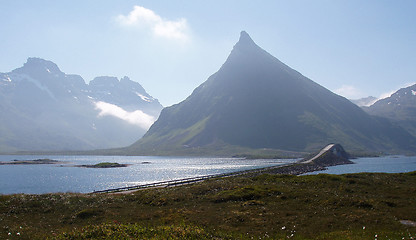 Image showing Lofoten near Borg