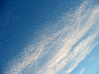 Image showing Whispy Blue Clouds