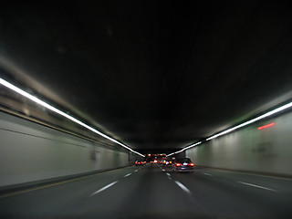 Image showing Tunnel at Night