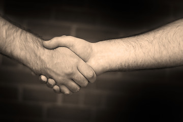 Image showing Firm Handshake