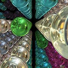 Image showing 3D Chrome Balls