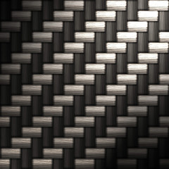 Image showing tightly woven carbon fiber