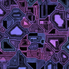 Image showing purple circuit board