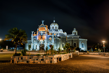 Image showing The cathedral Basilica de Nuestra Senora de los Angeles in Cartago in Costa Rica