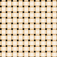 Image showing picnic basket weave