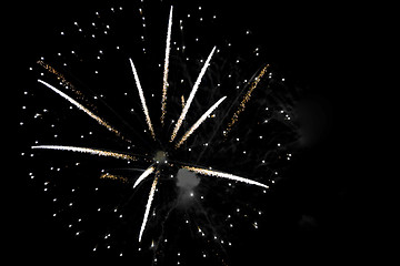 Image showing Beautiful Fireworks