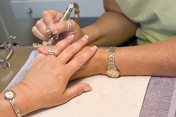 Image showing Manicurist Nail Technician