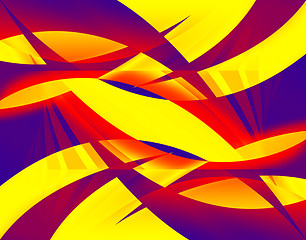 Image showing Abstract Swooshes