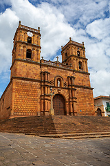 Image showing Parish Church of the Immaculate Conception in Barichara, Santander department Colombia