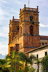 Image showing Parish Church of the Immaculate Conception in Barichara, Santander department Colombia