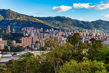 Image showing Medellin cityscape. Capital of the Colombian department of Antioquia. Colombia