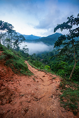 Image showing Landscape of Sierra Nevada mountains, Colombia wilderness landscape.