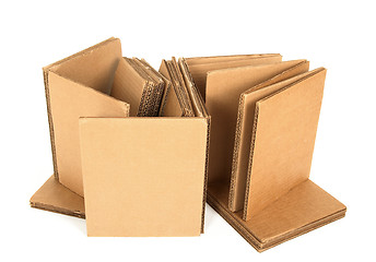 Image showing Cardboard with copy space