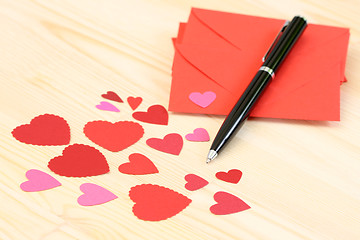 Image showing love letter