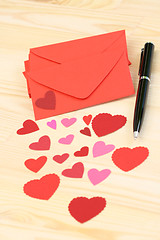 Image showing love letter